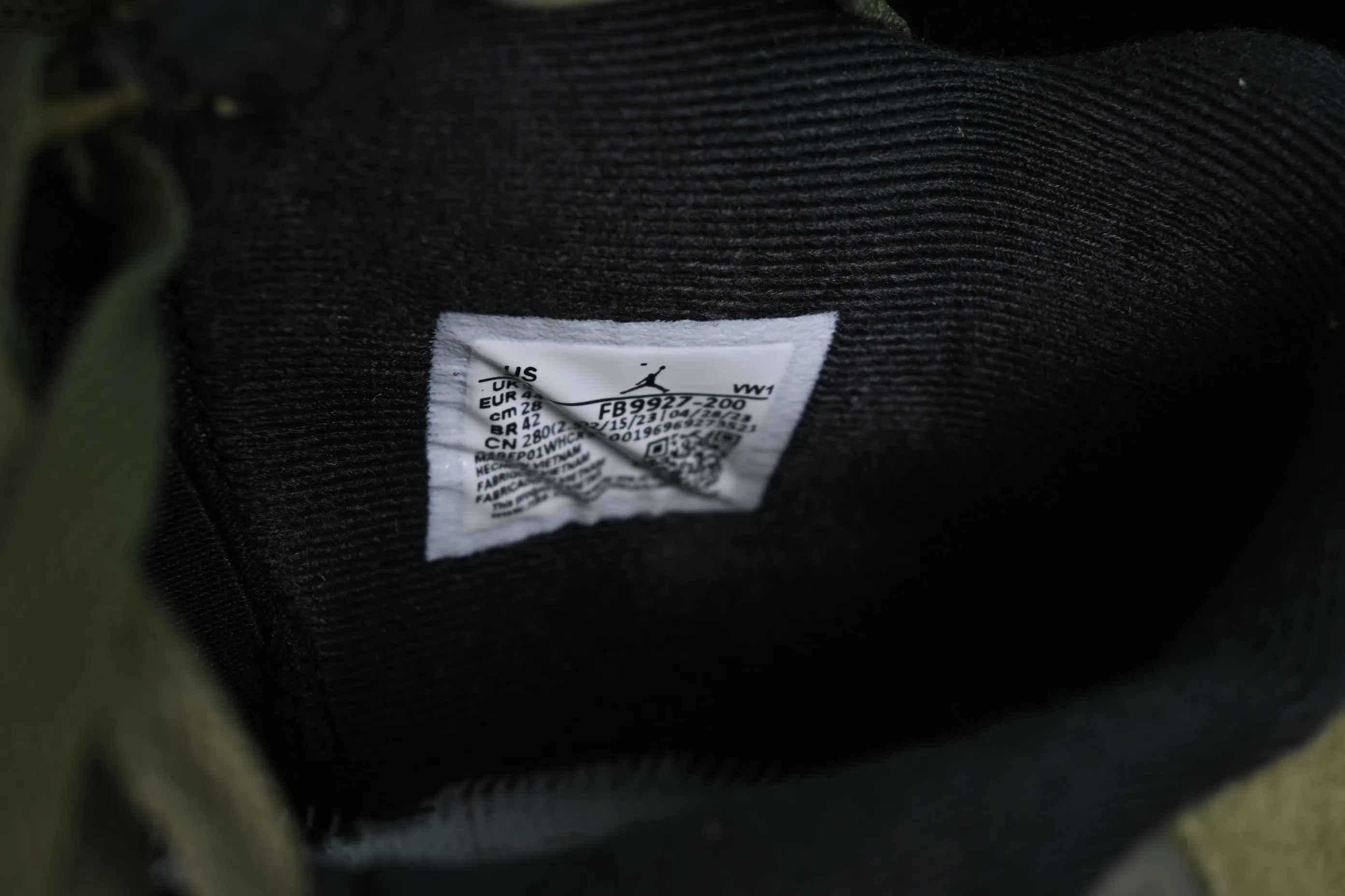 All categories Air Jordan Jordan series basketball shoes Air Jordan 4 pure original Air Jordan 4 SE Craft "Medium Olive" AJ4 Joe 4 olive green FB9927-200